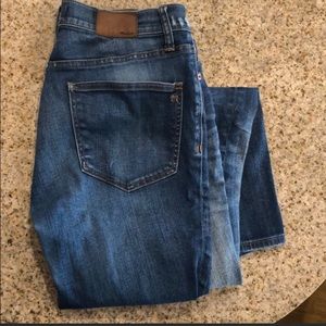 Madewell skinny skinny mid rise jeans